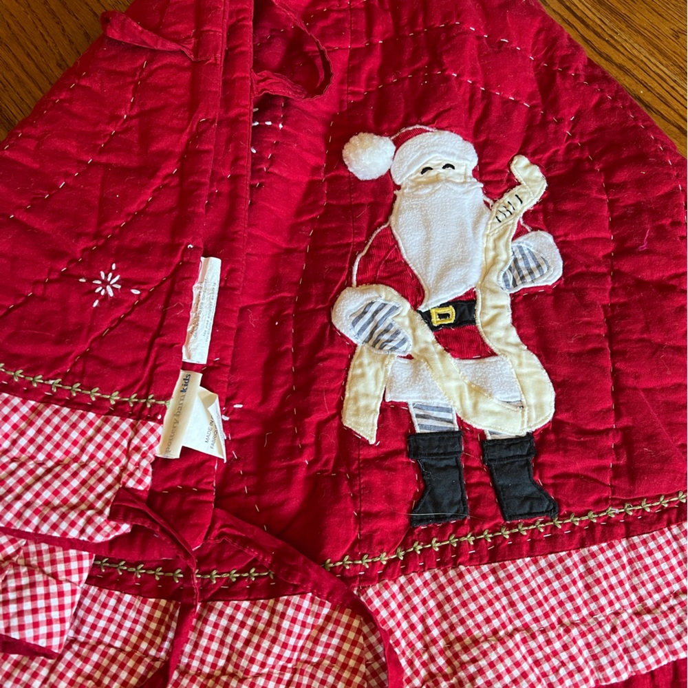 Pottery Barn Christmas Tree skirt